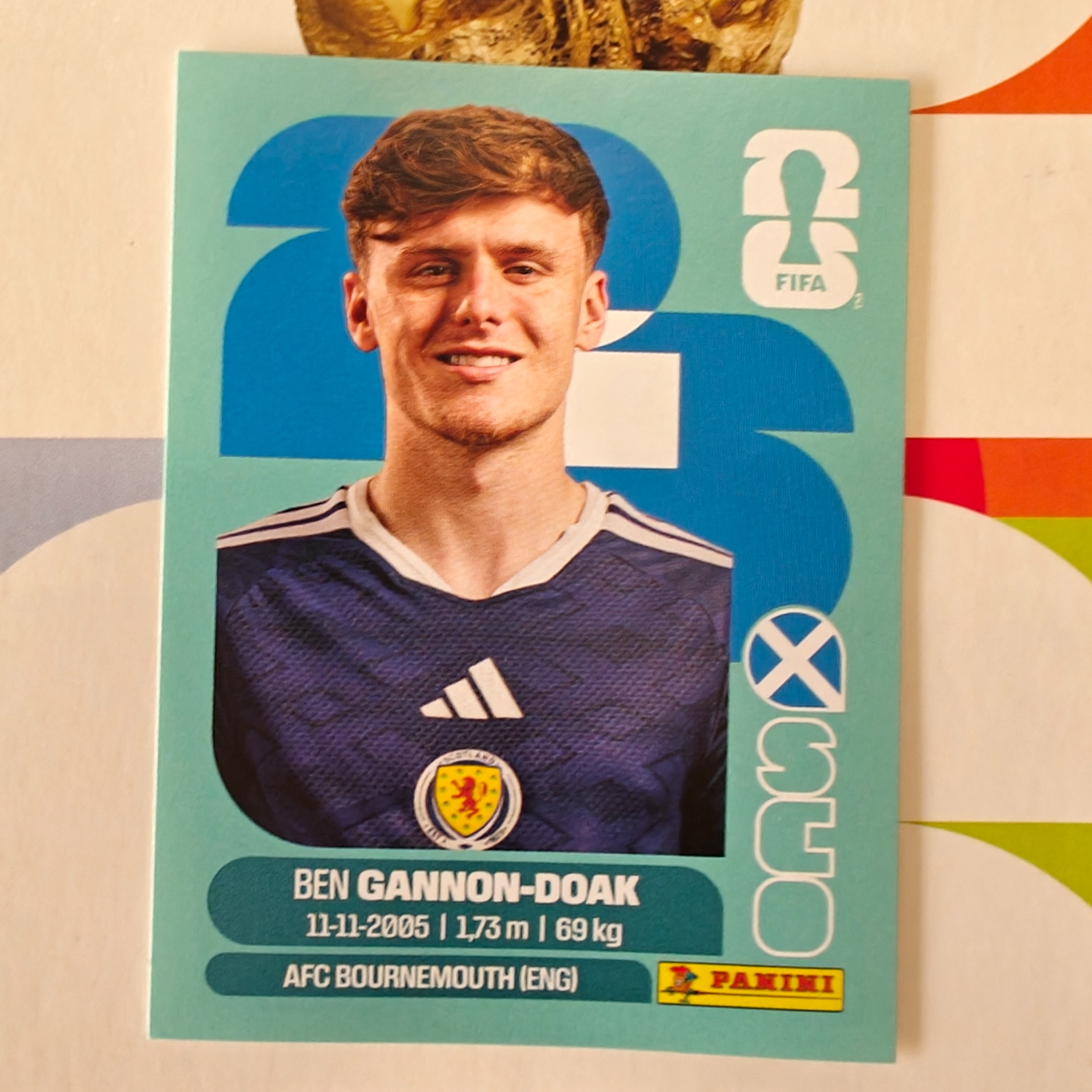 SCO20 - Scotland - Ben Gannon-Doak - FIFA World Cup 2026™ - Panini Sticker