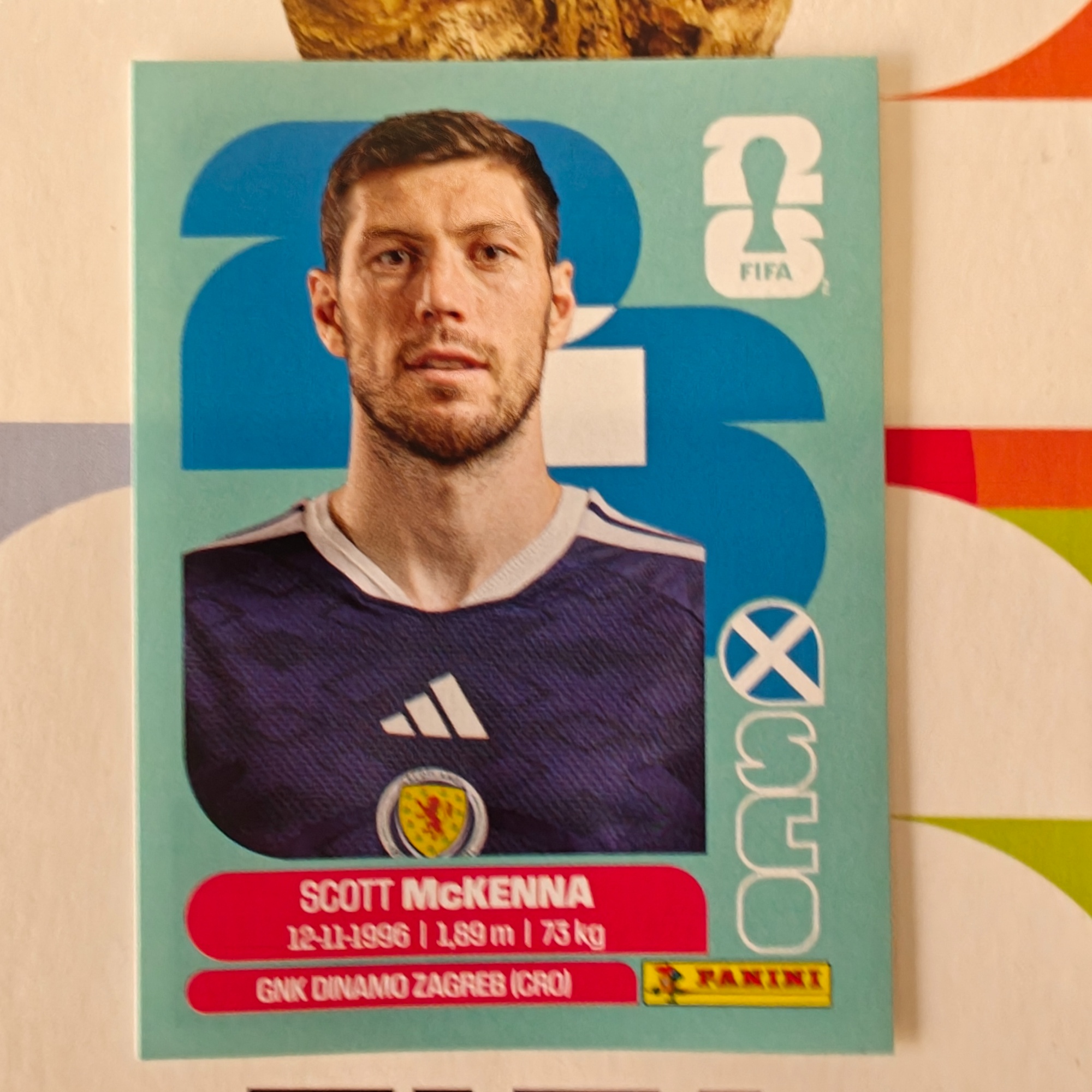 SCO7 - Scotland - Scott McKenna - FIFA World Cup 2026™ - Panini Sticker