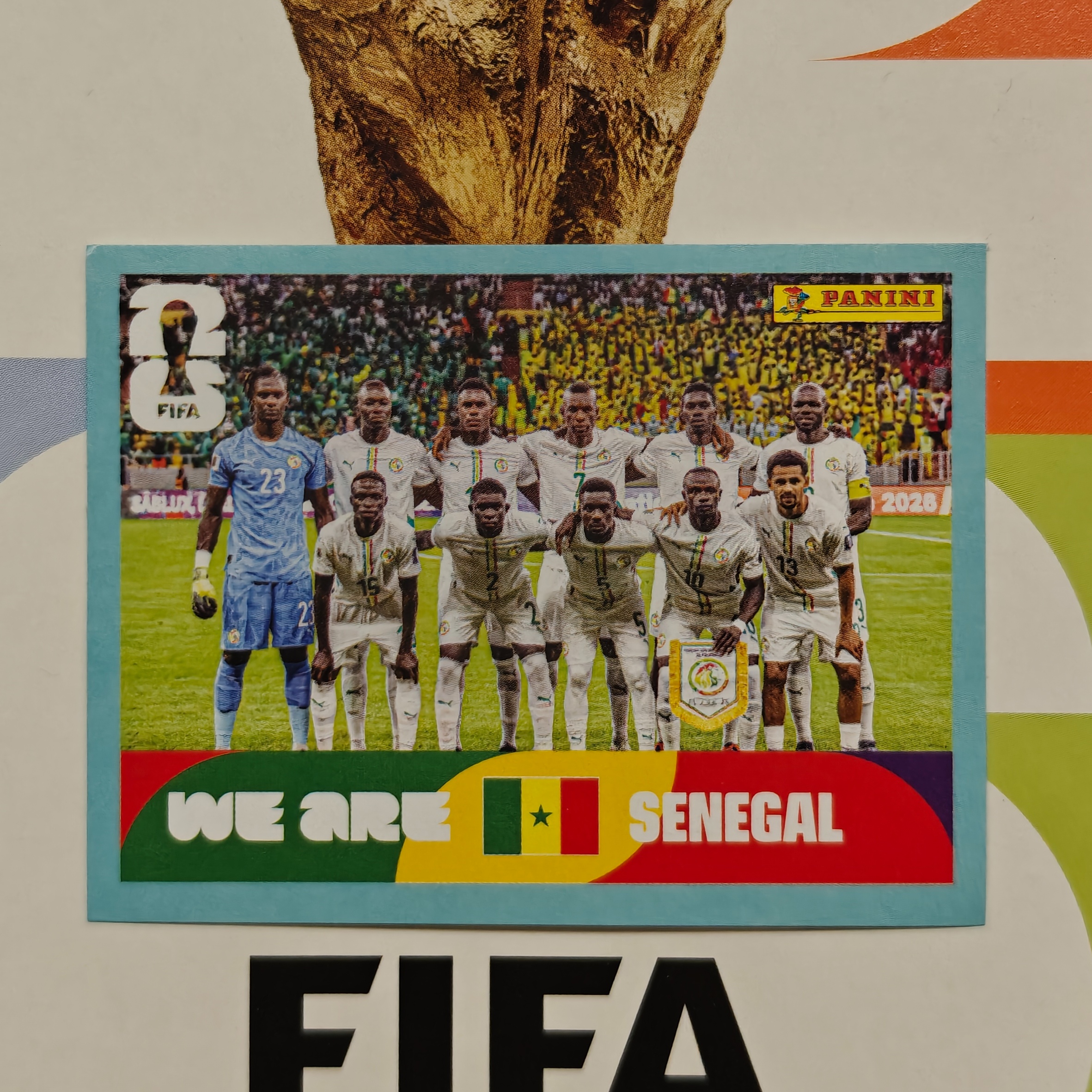 SEN13 - Senegal - Team Photo - FIFA World Cup 2026™ - Panini Sticker