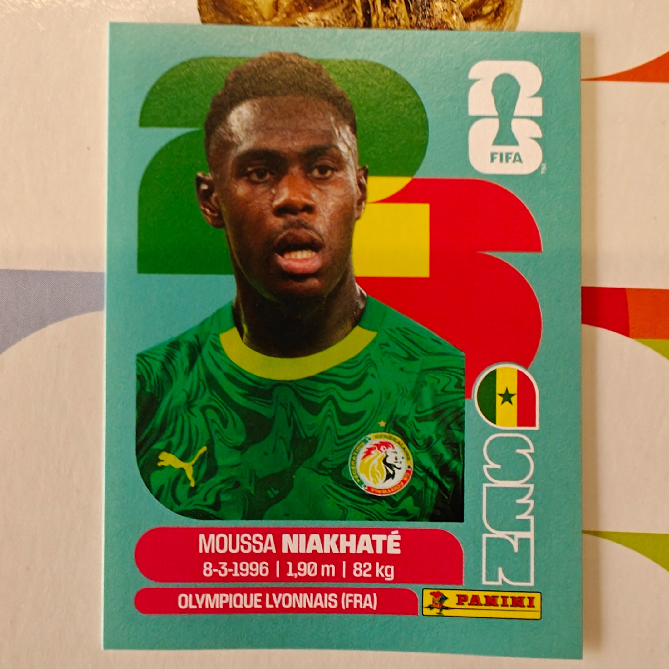 SEN4 - Senegal - Moussa Niakhaté - FIFA World Cup 2026™ - Panini Sticker