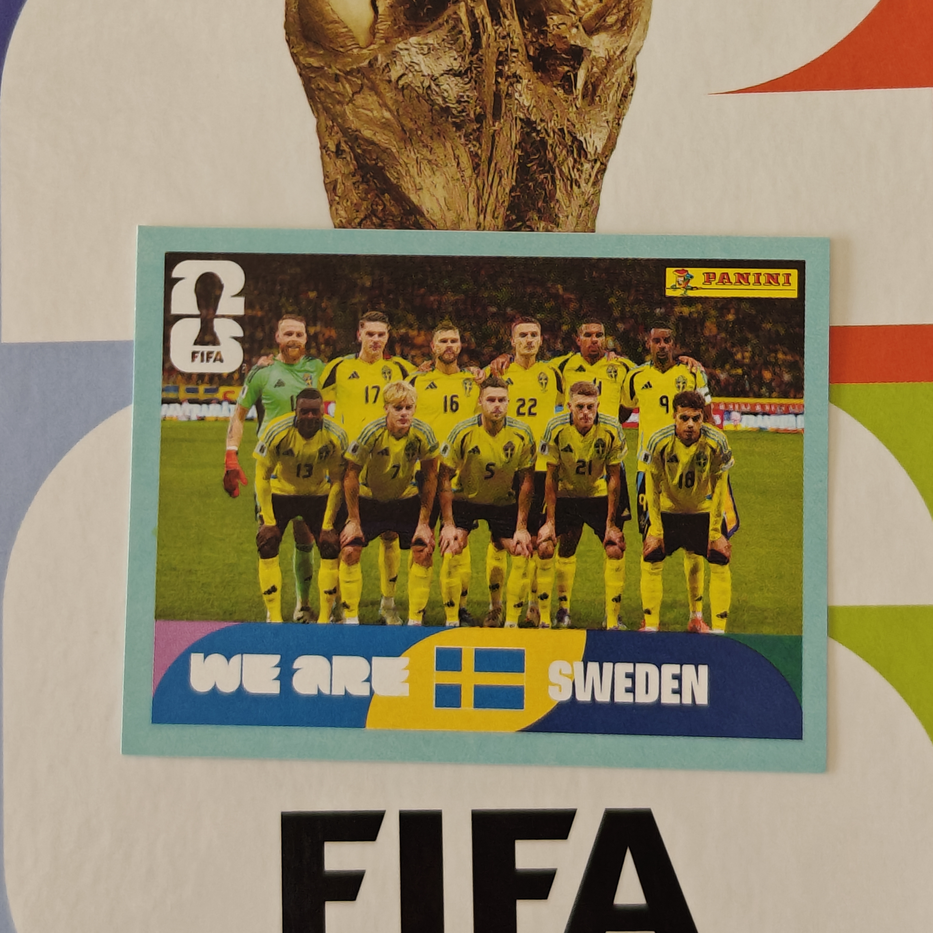SWE13 - Sweden - Team Photo - FIFA World Cup 2026™ - Panini Sticker