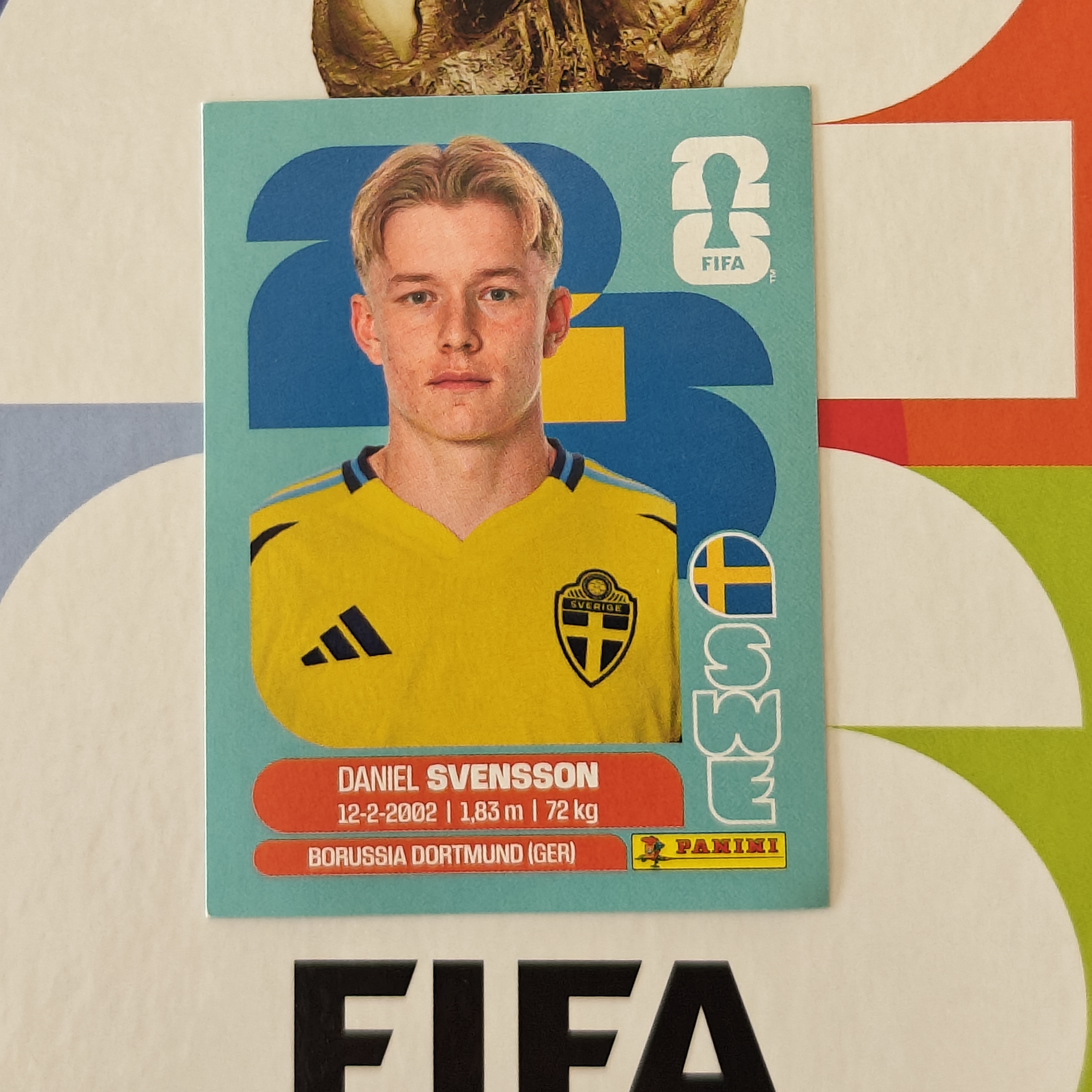SWE14 - Sweden - Daniel Svensson - FIFA World Cup 2026™ - Panini Sticker