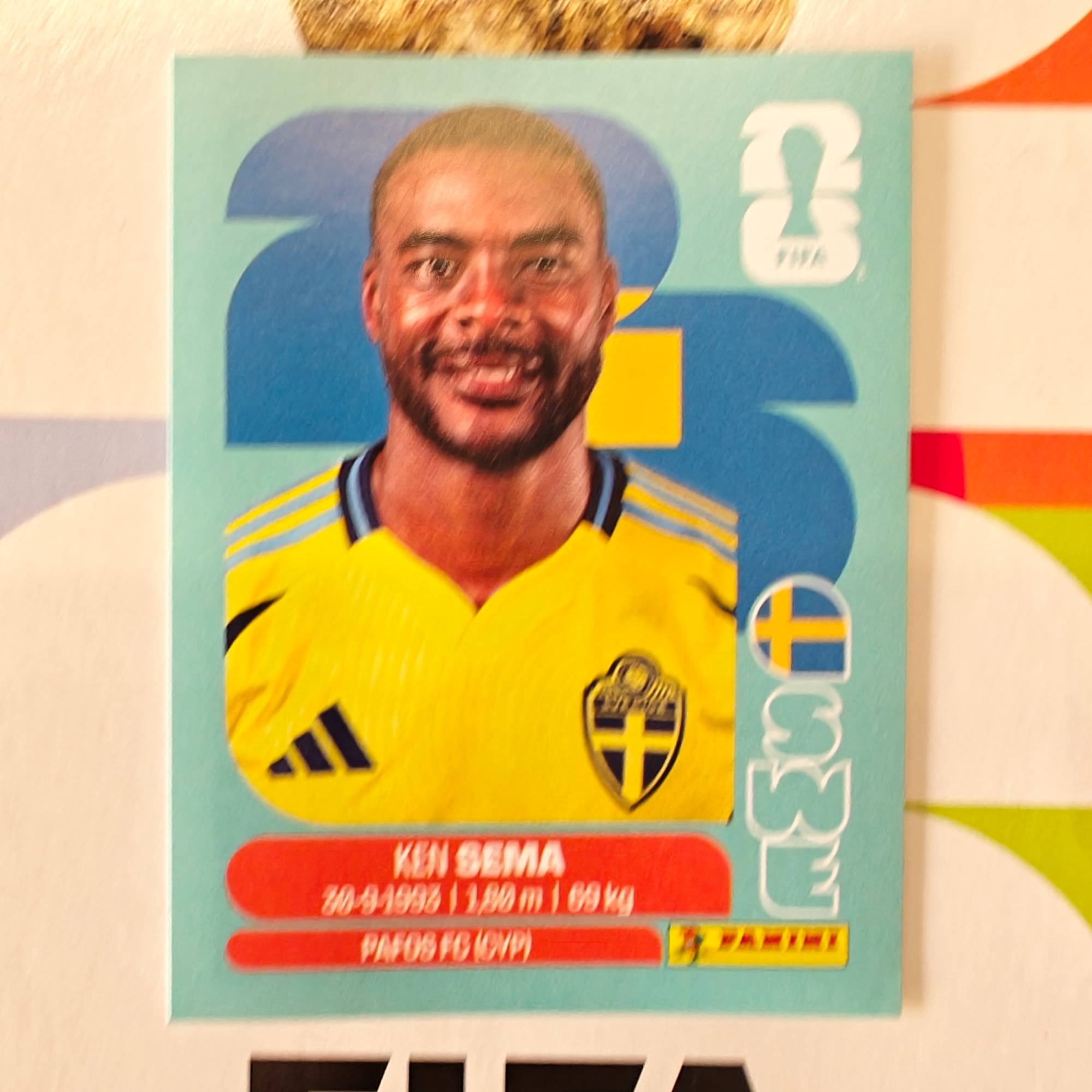 SWE15 - Sweden - Ken Sema - FIFA World Cup 2026™ - Panini Sticker
