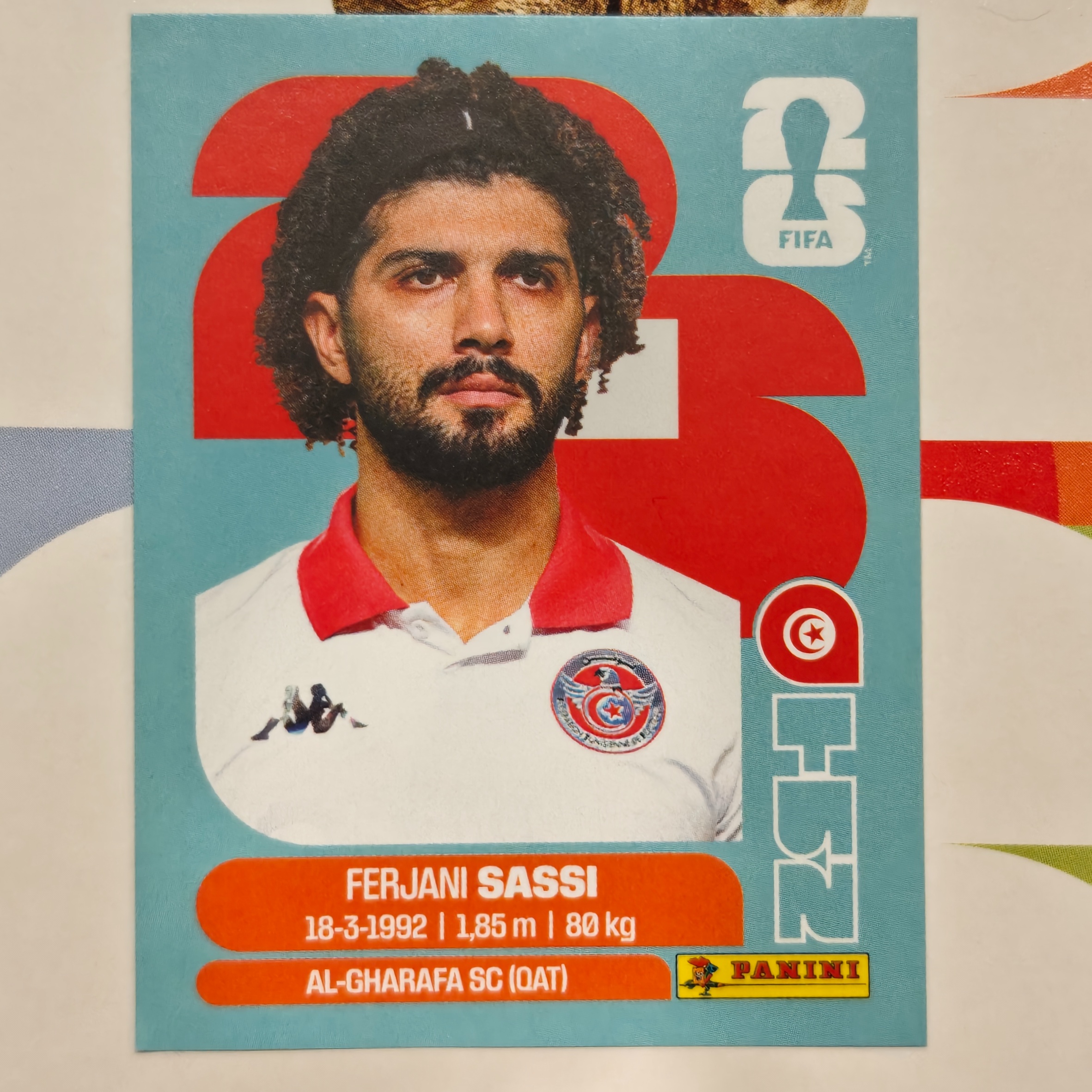 TUN11 - Tunisia - Ferjani Sassi - FIFA World Cup 2026™ - Panini Sticker