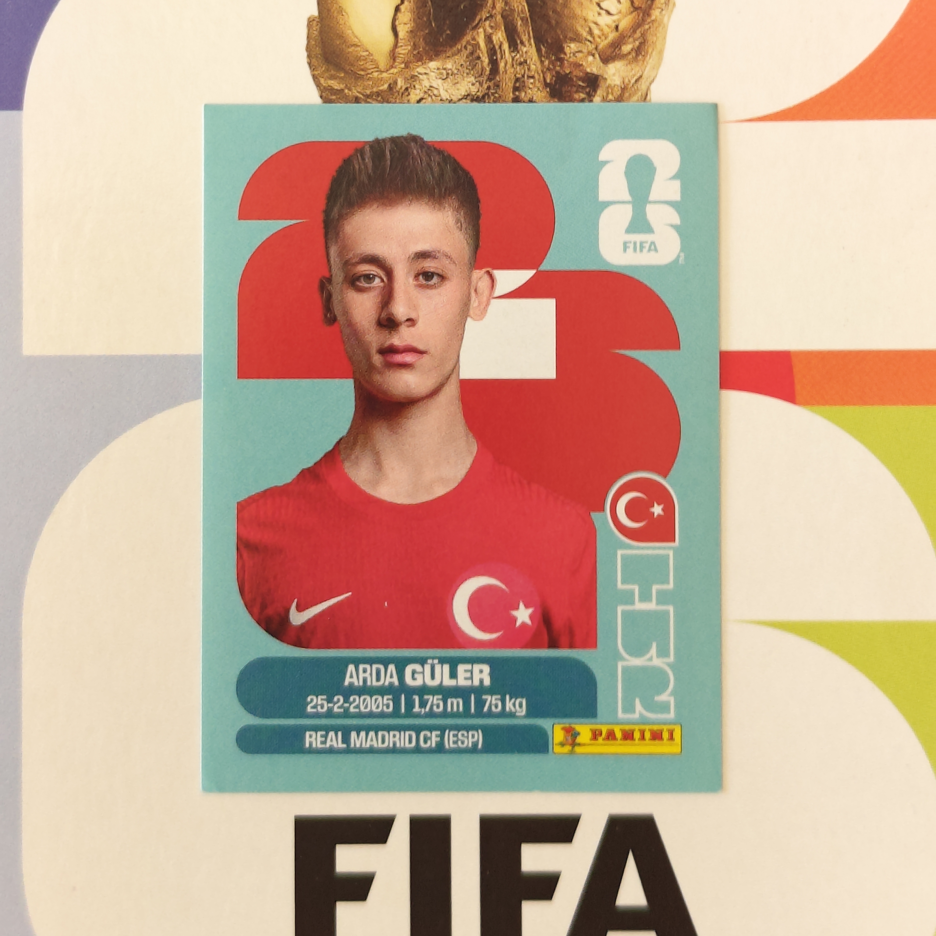 TUR14 - Türkiye - Arda Guler - FIFA World Cup 2026™ - Panini Sticker