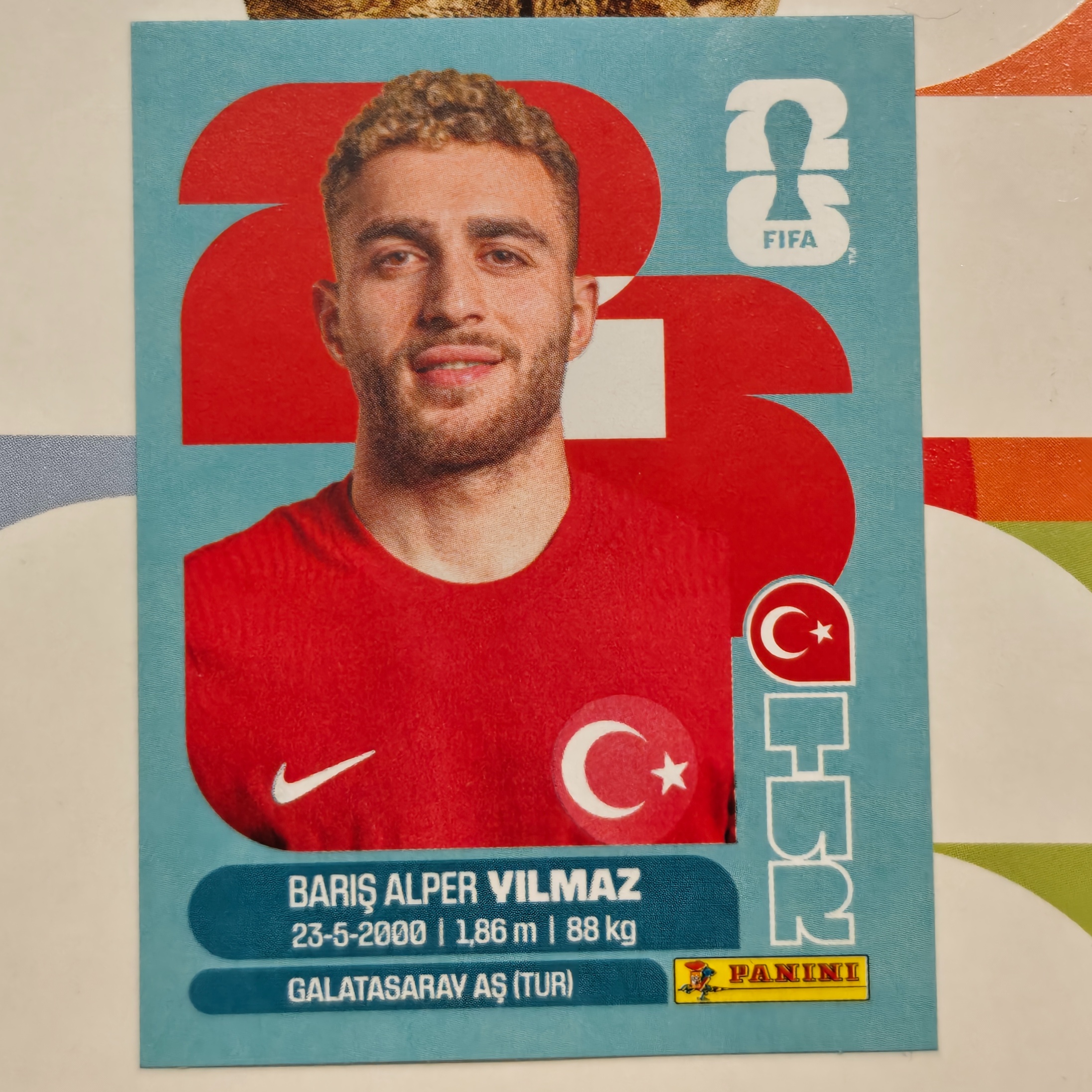 TUR18 - Türkiye - Baris Alper Yilmaz - FIFA World Cup 2026™ - Panini Sticker