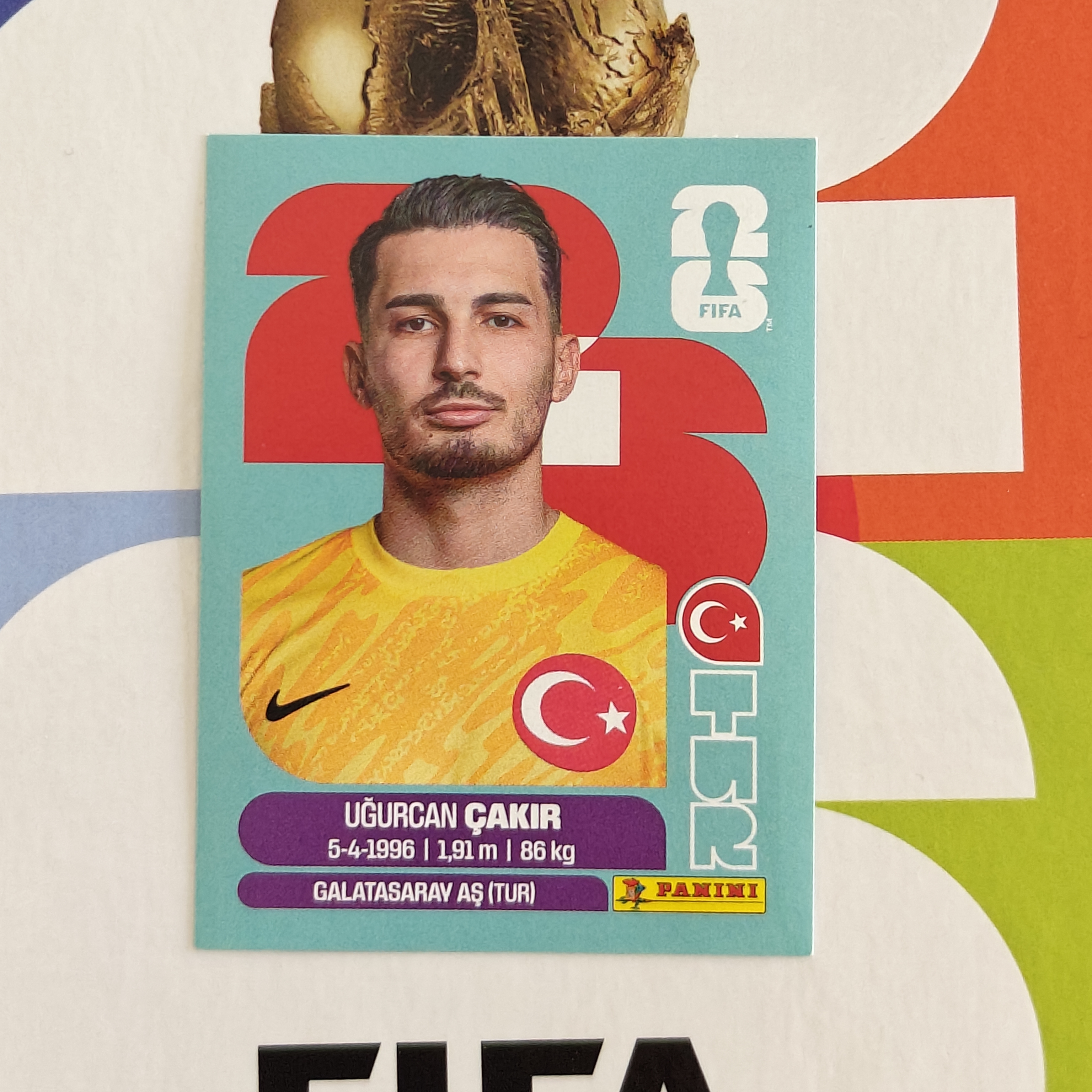 TUR2 - Türkiye - Ugurcan Cakir - FIFA World Cup 2026™ - Panini Sticker