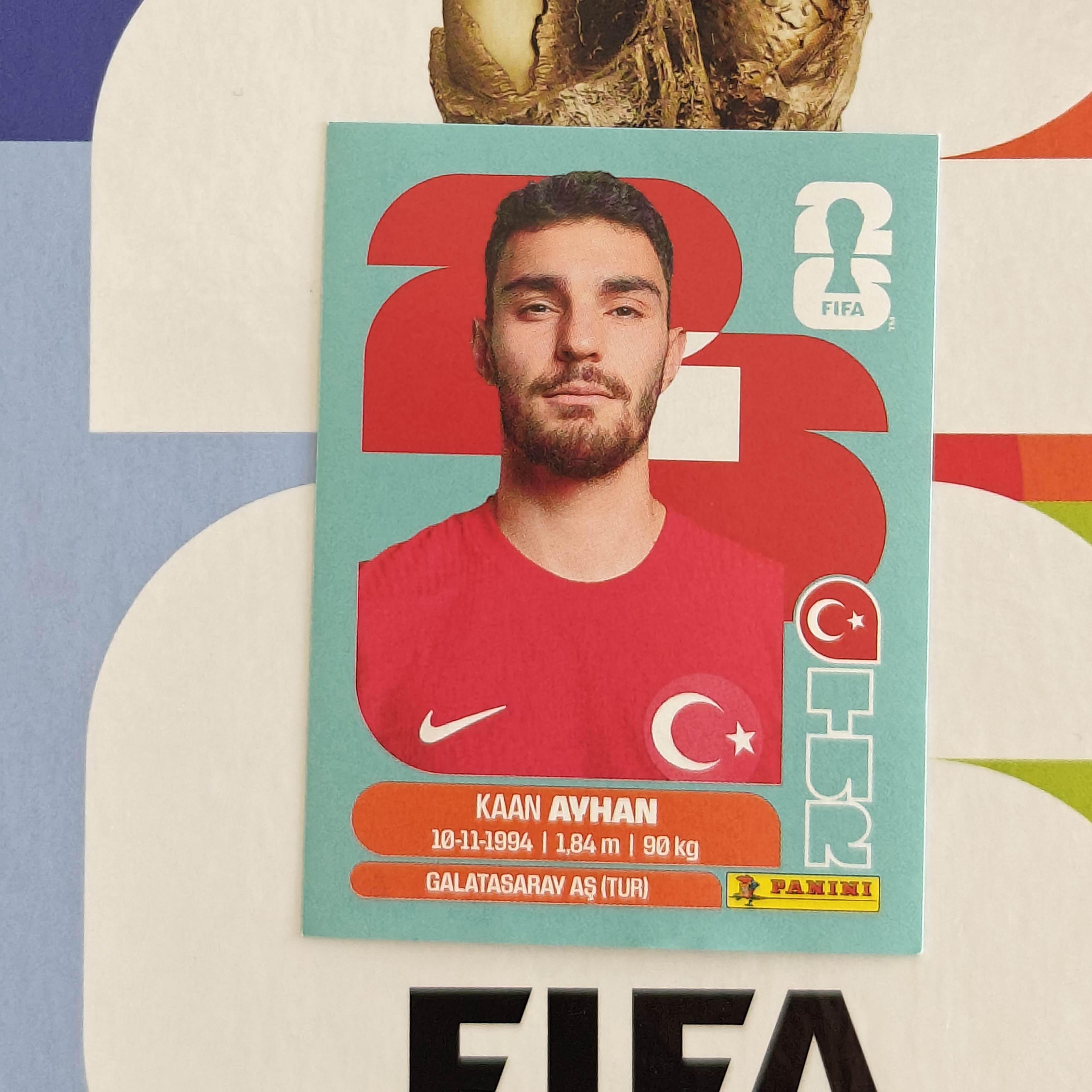 TUR9 - Türkiye - Kaan Ayhan - FIFA World Cup 2026™ - Panini Sticker