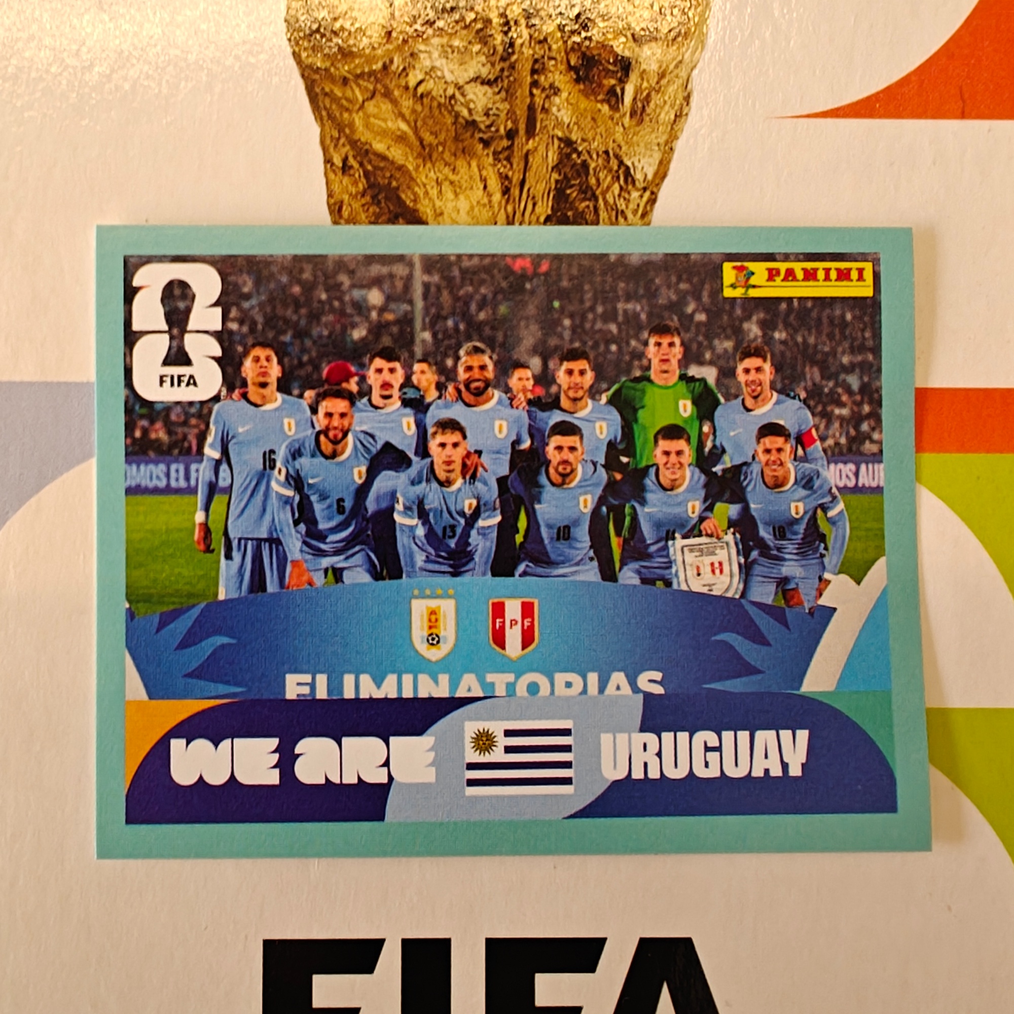 URU13 - Uruguay - Team Photo - FIFA World Cup 2026™ - Panini Sticker