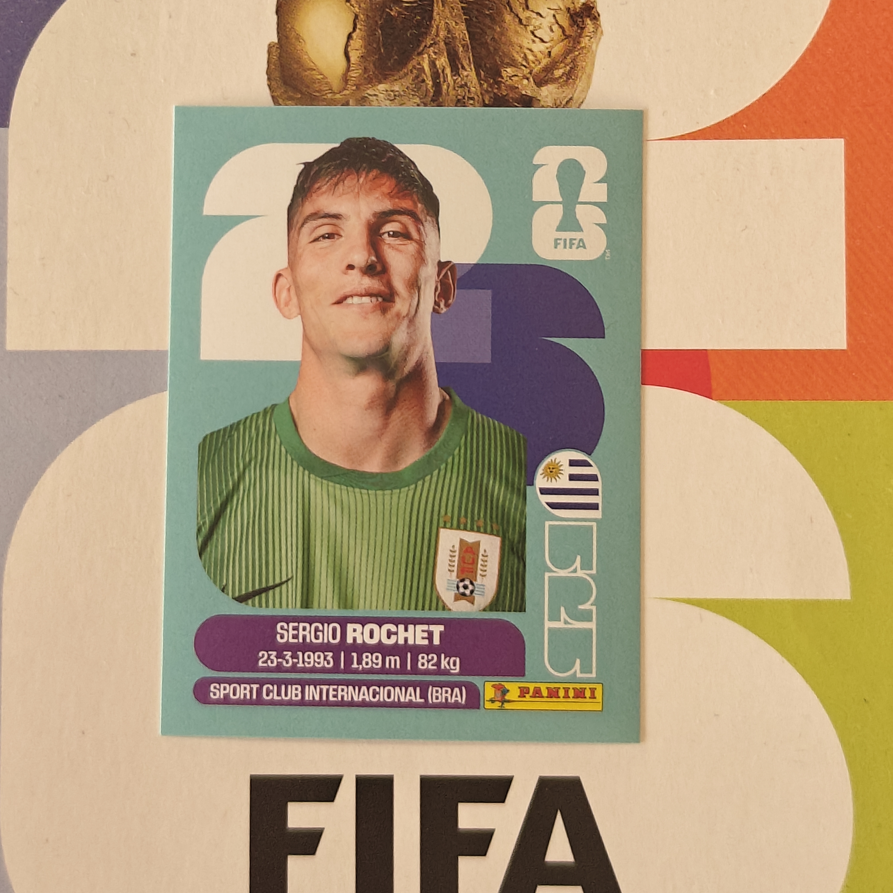 URU2 - Uruguay - Sergio Rochet - FIFA World Cup 2026™ - Panini Sticker