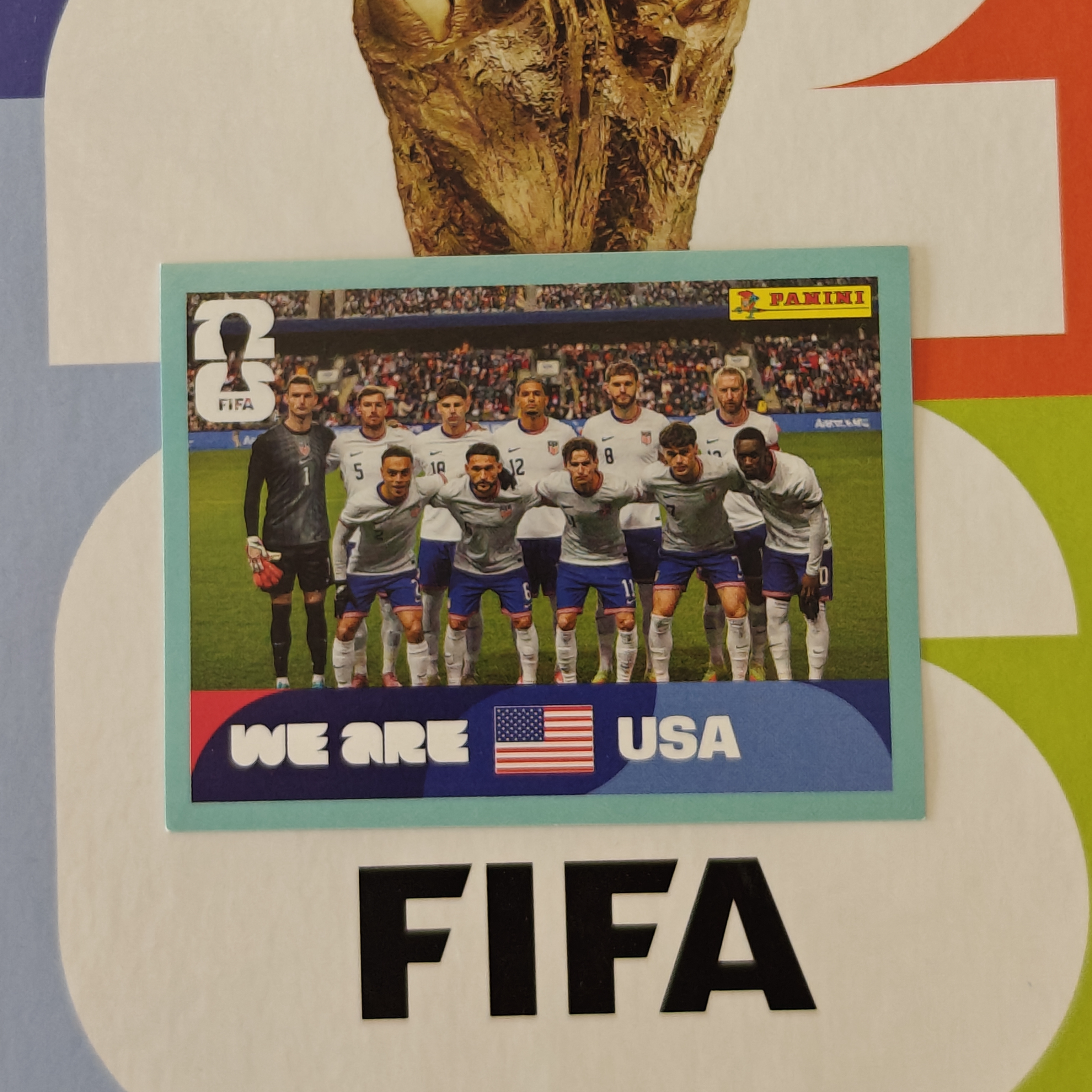 USA13 - USA - Team Photo - FIFA World Cup 2026™ - Panini Sticker